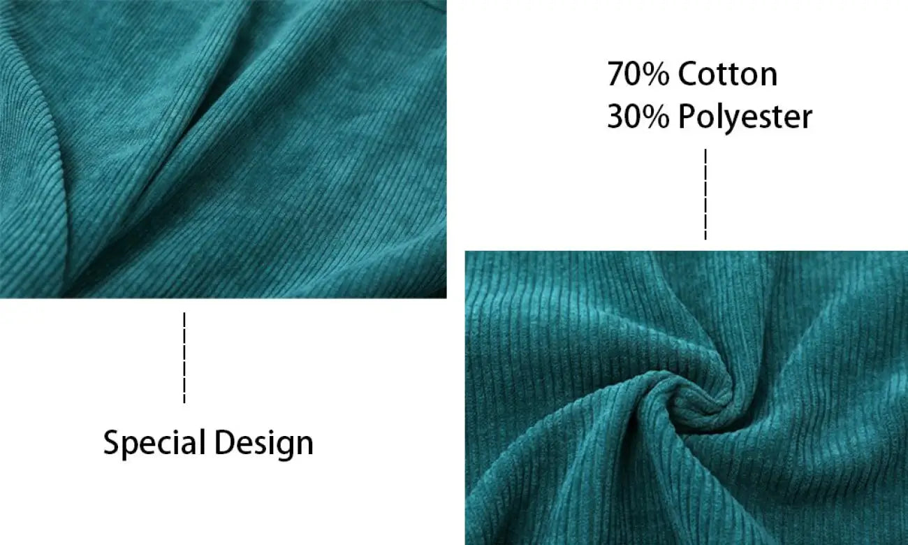 Chic corduroy pocket blouse: effortless everyday elegance - blouse