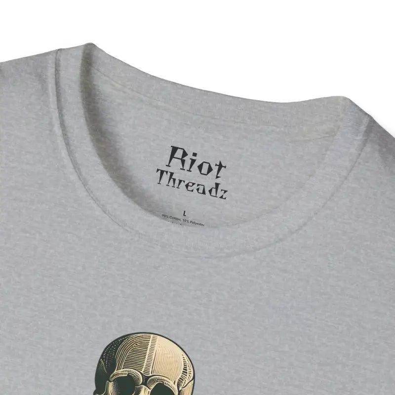 Chillin’ bones: dtf skeleton graphic tee - t-shirt