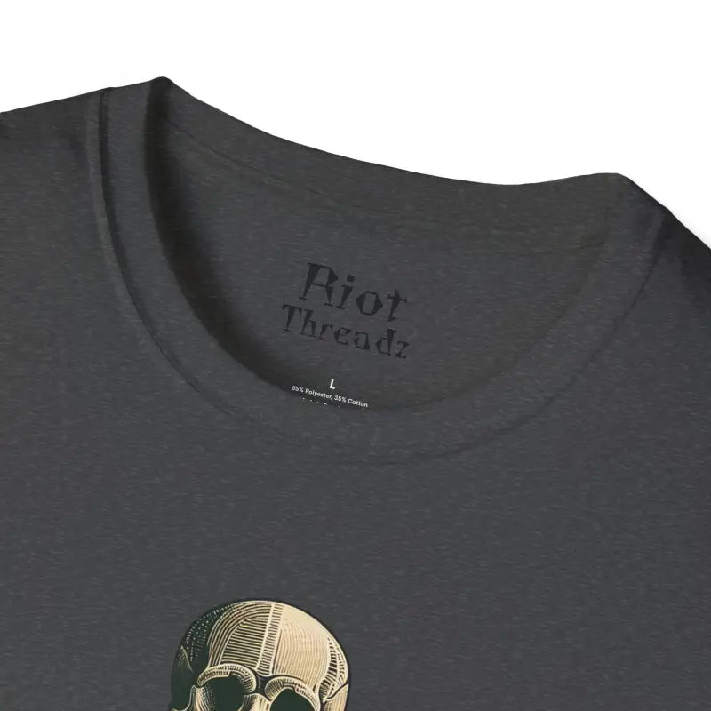 Chillin’ bones: dtf skeleton graphic tee - t-shirt