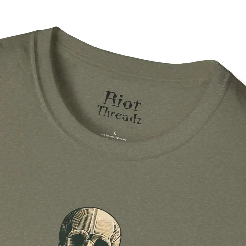 Chillin’ bones: dtf skeleton graphic tee - t-shirt