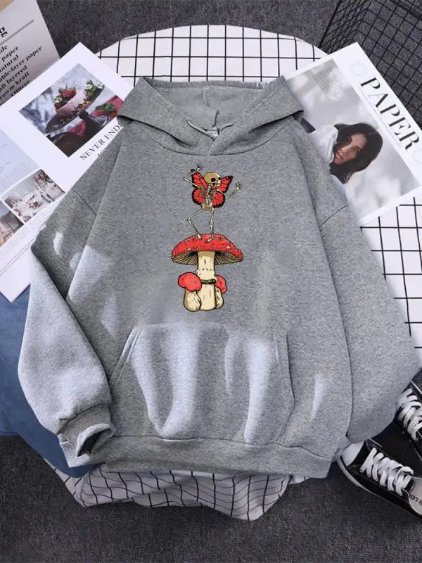 Enchanted dreams oversized hoodie - gray / 2xl - hoodie