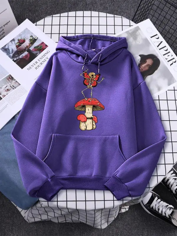 Enchanted dreams oversized hoodie - purple / 2xl - hoodie