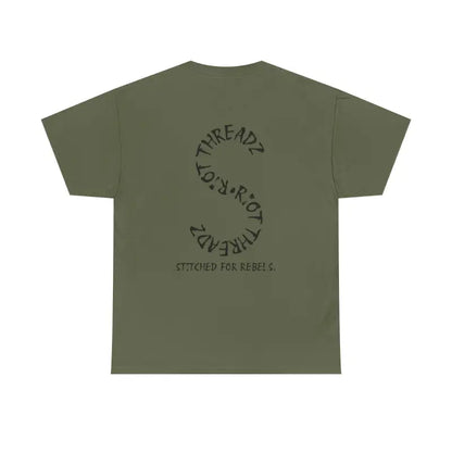 Rebel spirit skeleton tee - dark humor edition - t-shirt