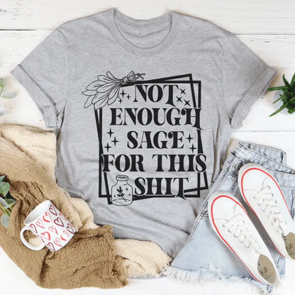 Sage vibes only: premium graphic tee - 3xl / athletic heather - tees